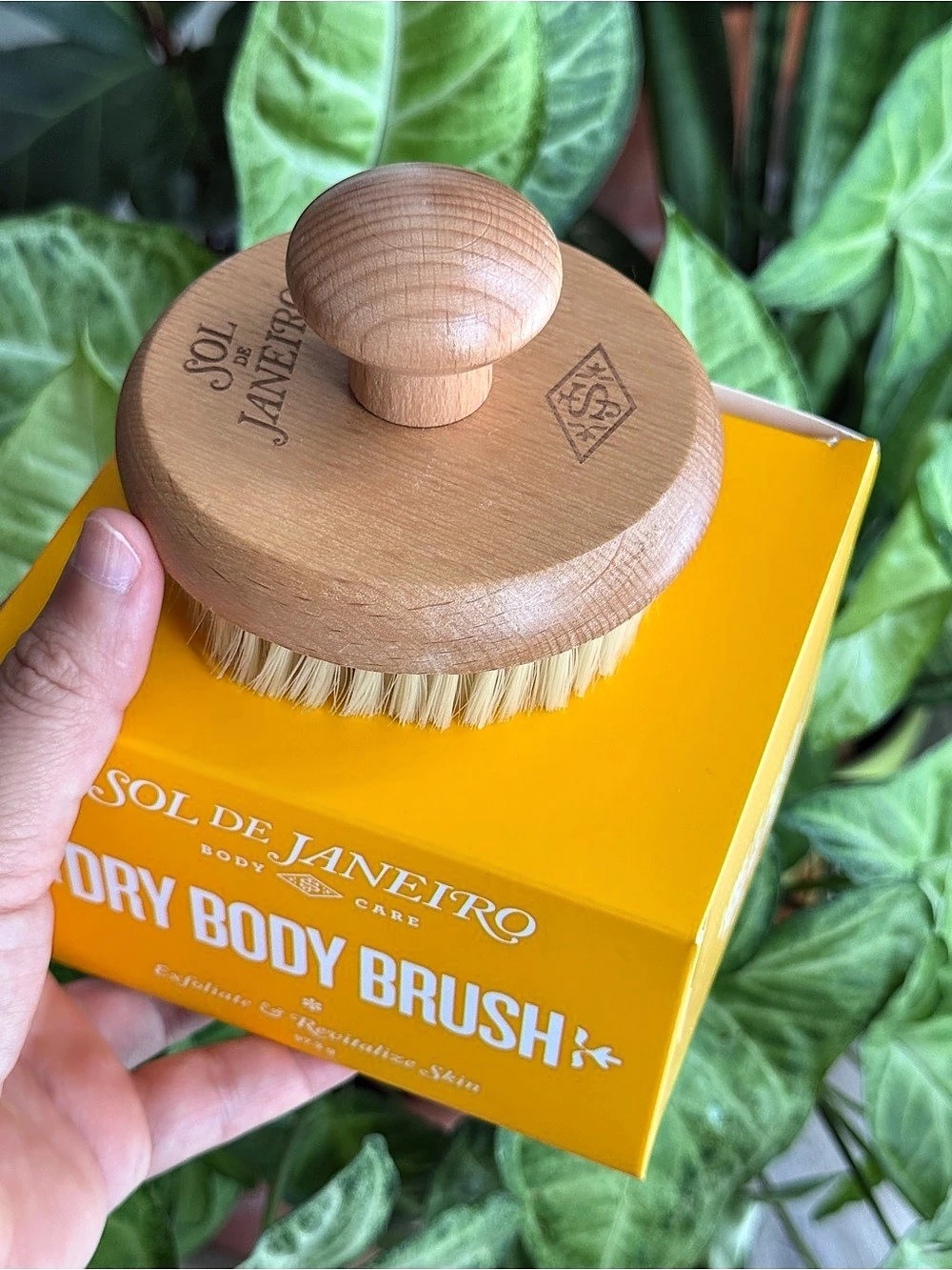 Sol de Janeiro Dry Body Brush – Exfoliate & Revitalize Skin Brand new in box! Ne